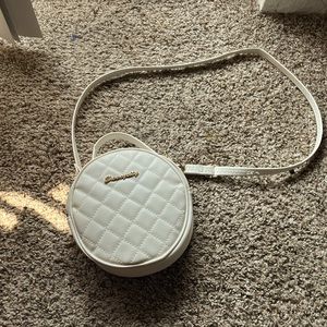 Cute white purse